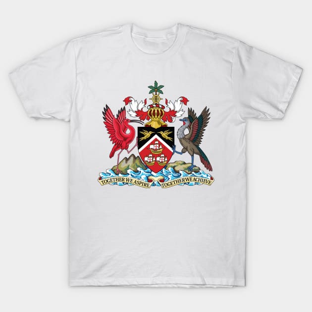 Trinidad and Tobago Coat of Arms T-Shirt by IslandConcepts